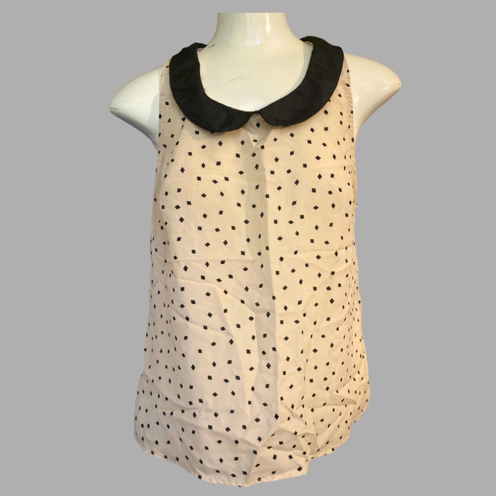Cynthia Rowley sleeveless blouse.
